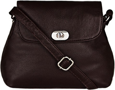 

Bagsy Malone Women Formal Brown PU Sling Bag