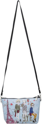 

Heels & Handles Women Casual Multicolor PU Sling Bag