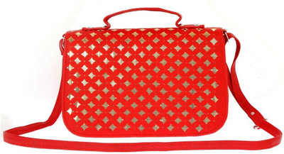 

Estoss Women Red PU Sling Bag