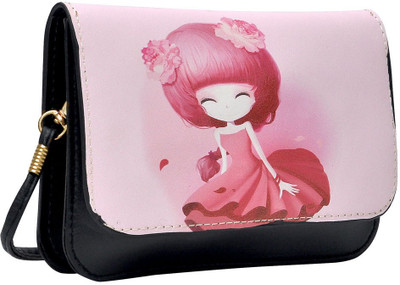 

Hawai Women Evening/Party Multicolor PU Sling Bag