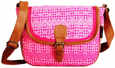 

Kanvas Katha Women Casual Multicolor Canvas Sling Bag
