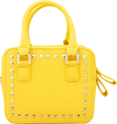 

Super Drool Women Casual Yellow PU Sling Bag