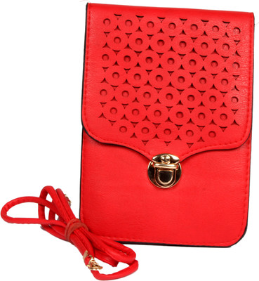 

Ducati Girls Casual Red PU Sling Bag