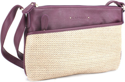 

Caprese Women Casual Beige, Purple Sling Bag