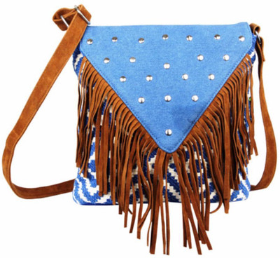 

Kanvas Katha Women Casual Multicolor Canvas Sling Bag