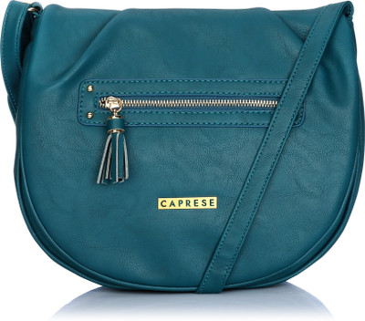 

Caprese Women Casual Blue Leatherette Sling Bag
