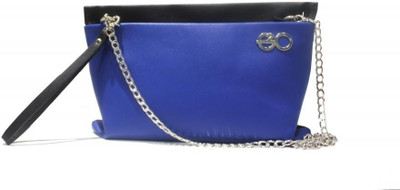 

E2O Women Casual Blue PU Sling Bag