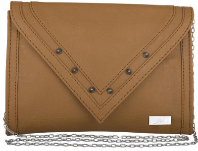 

Yelloe Women Brown PU Sling Bag