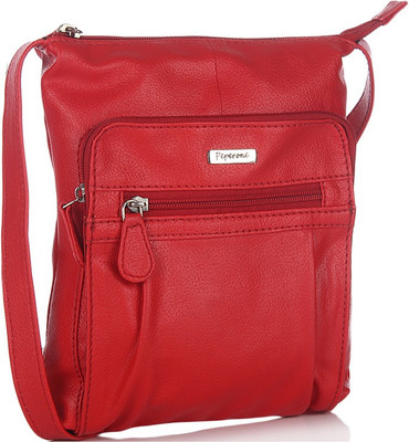 

Peperone Women Casual Red PU Sling Bag