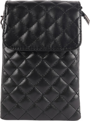 

Tamirha Women Black Rexine Sling Bag