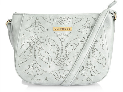 

Caprese Women Casual Grey Leatherette Sling Bag