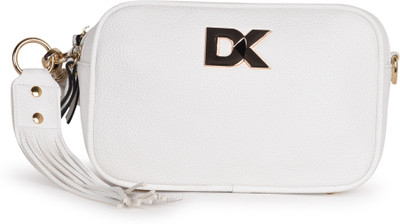 

Diana Korr Women Casual White PU Sling Bag