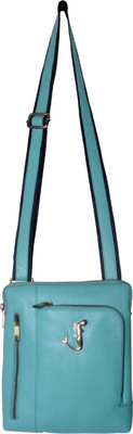 

Tamanna Men & Women Casual Green Genuine Leather Sling Bag