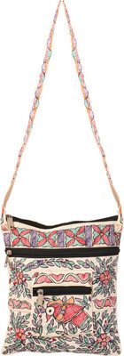 

iMithila Women Casual Multicolor Cotton Sling Bag