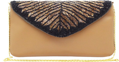 

Hi Look Women Casual Brown PU Sling Bag