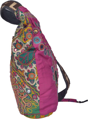 

Jaipur Textiles Hub Women Casual Multicolor Cotton Sling Bag