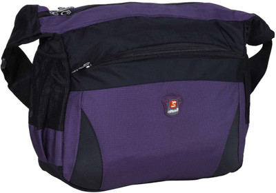 

Sensor Boys & Girls Casual Purple Nylon Shoulder Bag