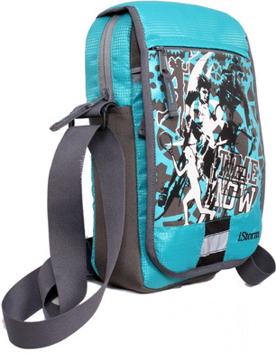 

Istorm Men & Women Casual Blue, Black Polyester Sling Bag, Black;blue