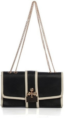

Cathriem Women Casual Black PU Sling Bag