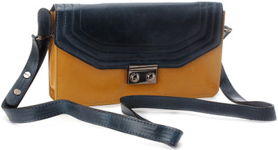 

Van Heusen Women Casual Blue, Tan Sling Bag