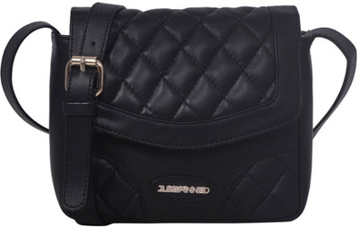 

Justanned Women Casual Black Genuine Leather Sling Bag