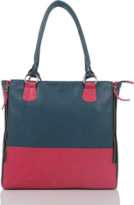 

Crawler Girls Casual Blue Leatherette Shoulder Bag