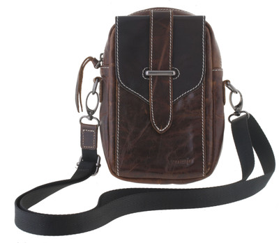 

SurprizeMe Girls Casual Brown PU Sling Bag