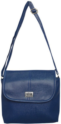

MOOI-ZAK Women Casual Blue PU Sling Bag