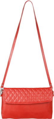 

Anekaant Women Casual Red PU Sling Bag