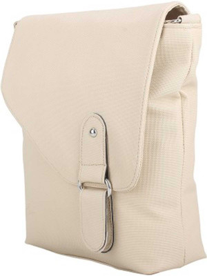 

Cottage Accessories Women White PU Sling Bag