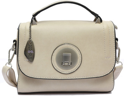 

Pepgirls PG-130 Sling Bag(Beige, 8 inch)