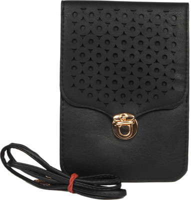 

Ducati Girls Casual Black PU Sling Bag