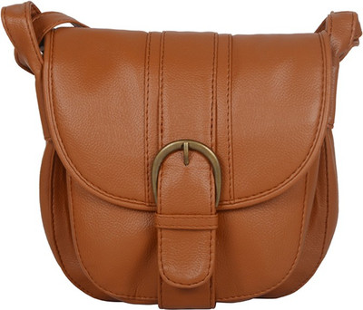 

Bagsy Malone Women Casual Brown PU Sling Bag