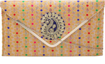 

Quality Creators Women Evening/Party Multicolor Jute Sling Bag