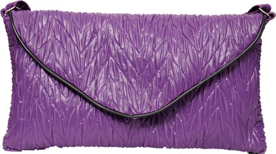 

Zakina Girls Purple Rexine Sling Bag