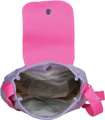 

FabSeasons Women Casual Pink Cotton Sling Bag