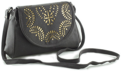 

Voaka Women Casual Brown Leatherette Sling Bag