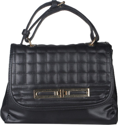 

Riti Women Casual Black PU Sling Bag
