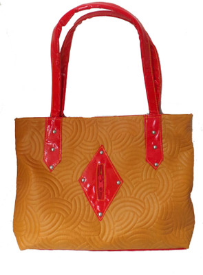 

Modish Look Women Casual Yellow, Red PU Shoulder Bag, Red;yellow