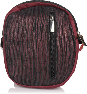 

Home Heart Girls Casual Red PU Sling Bag