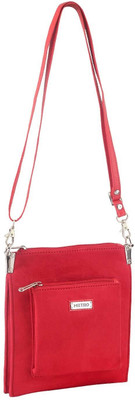 

Metro Girls Casual Red PU Sling Bag