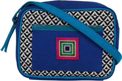 

Anekaant Women Casual Multicolor Canvas Sling Bag