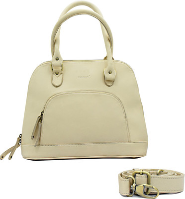 

Cecille Women Casual White Genuine Leather Sling Bag