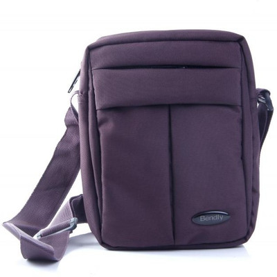 

Bendly Men & Women Formal Purple Nylon Sling Bag