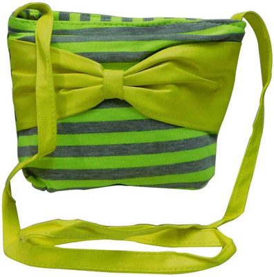 

Laviva Women Casual Green, Yellow Cotton Sling Bag
