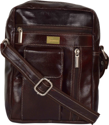 

Cuzdan Men Formal Brown Genuine Leather Messenger Bag