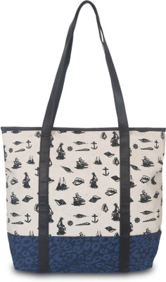 

Pickpocket Girls Casual Blue Canvas Tote