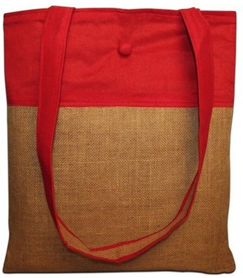 

Indha Craft Men & Women Casual Brown Jute Shoulder Bag
