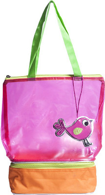 

Lill Pumpkins Girls Casual Pink Nylon Tote