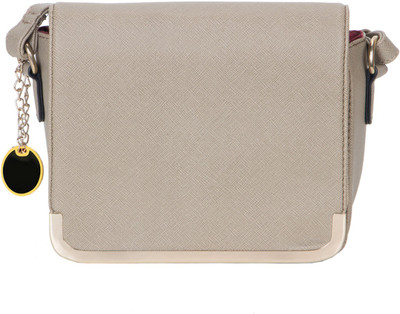 

Crawler Girls Casual Khaki Leatherette Sling Bag
